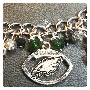 ❗️PRE-ORDER❗️Philadelphia Eagles charm bracelet
